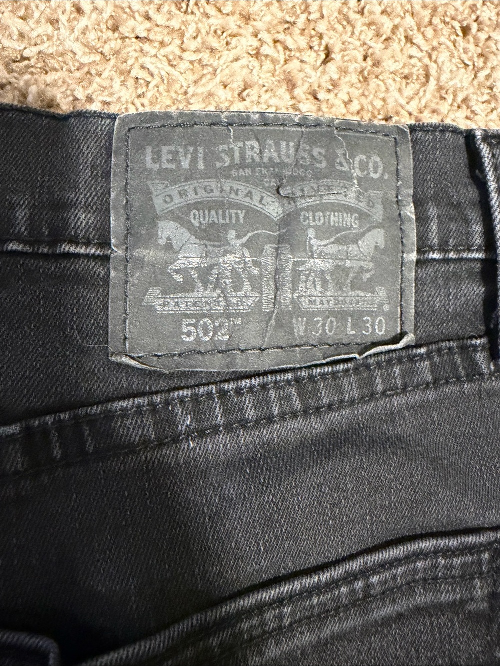 Levi's Women's Straight Leg Jeans - Black